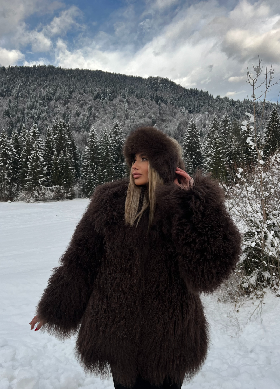 Krznena bunda - Mongolian