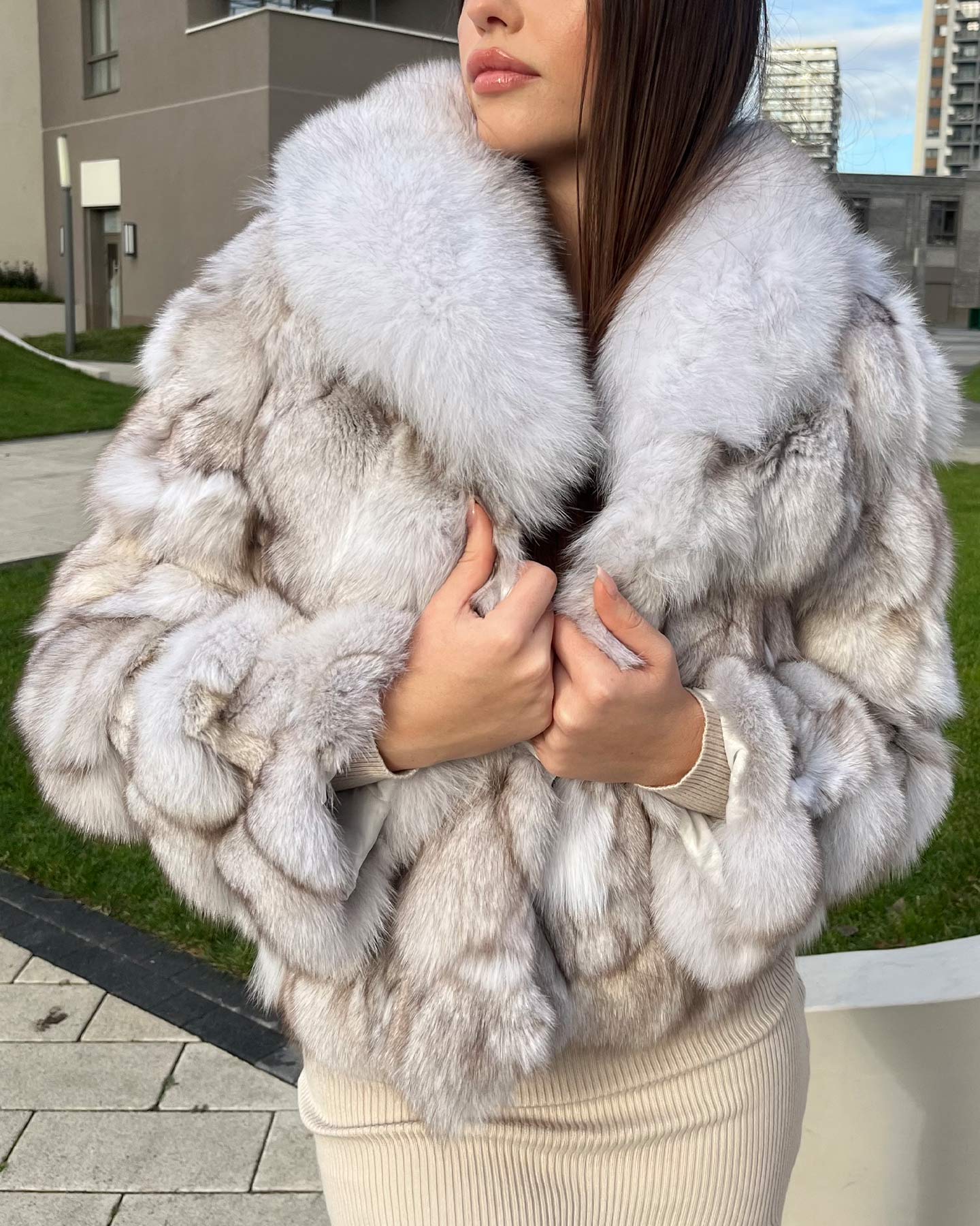 Krznena bunda - Collar