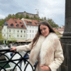 Kožna jakna s krznim ovratnikom - Ari